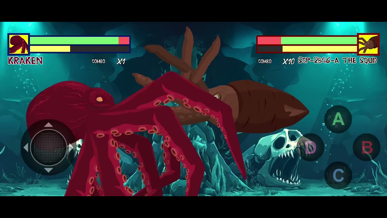 kraken vs scp 2846-A 