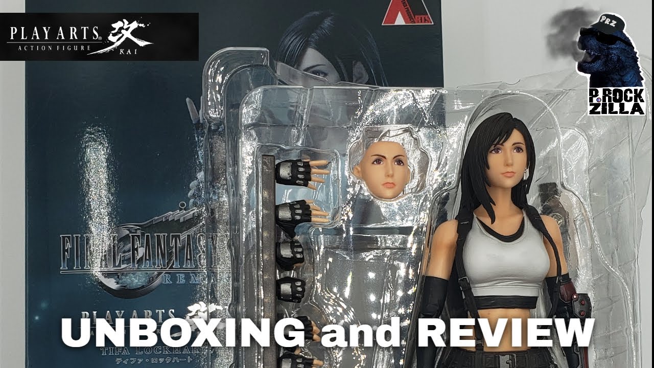 Play Arts Kai Tifa Lockhart Final Fantasy 7 Remake Unboxing & Review