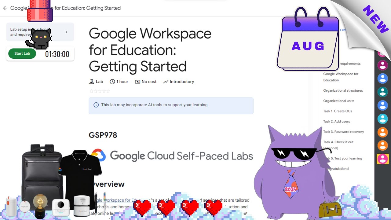 Google Workspace for Education: Getting Started| #2025 | #GSP978 |#qwiklabs |#Solution