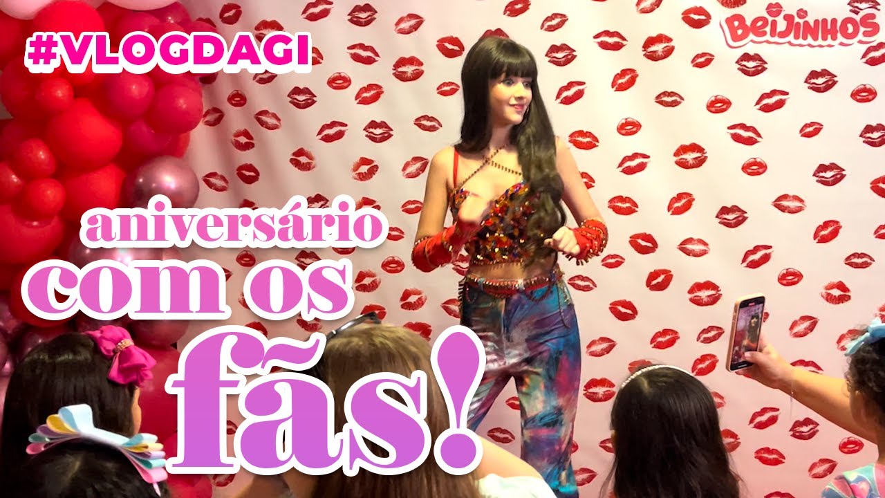 GIOVANNA ALPARONE COMEMORA O ANIVERSÁRIO COM OS FÃS #VLOGDAGI