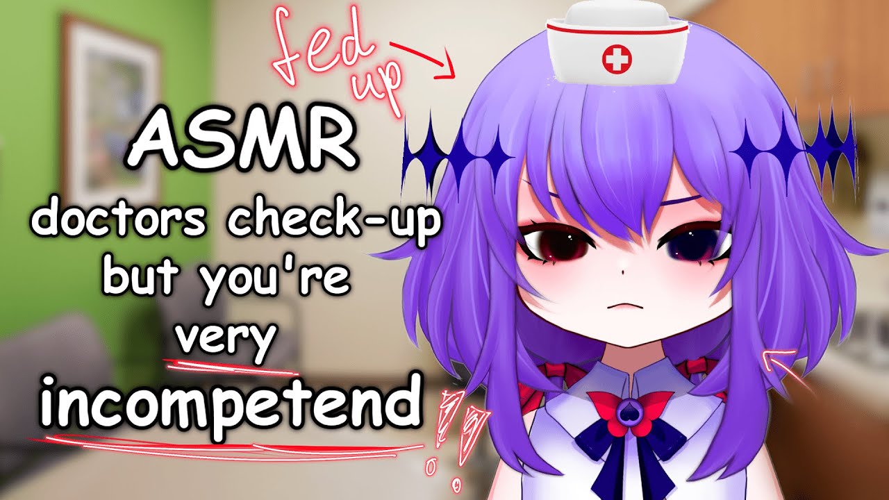 POV Medical check up but you're VERY incompetent and your doctor is pissed off (ASMR)