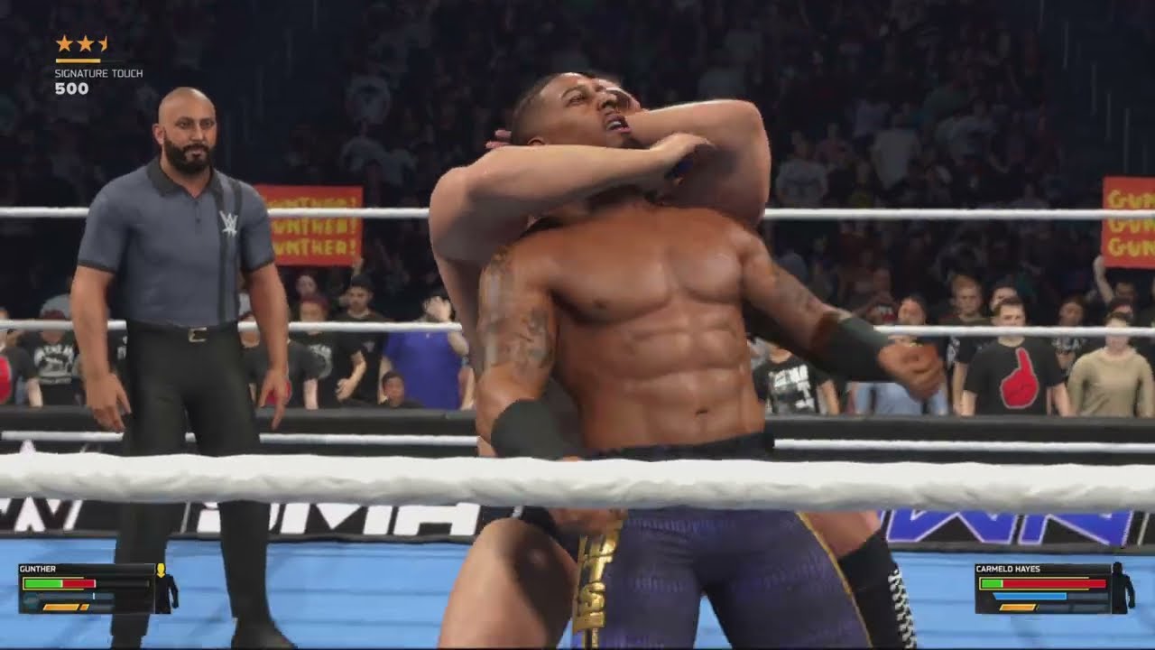 WWE 2K26 Gunther 🆚 Carmelo Hayes