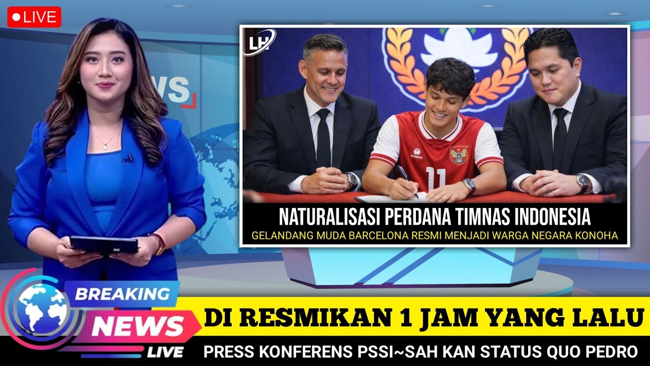 🚨SAH JADI WNI🇮🇩~PEDRO FERNANDES RESMI MENJADI WARGA NEGARA INDONESIA~SIAP BELA TIMNAS DI FIFA SERIES
