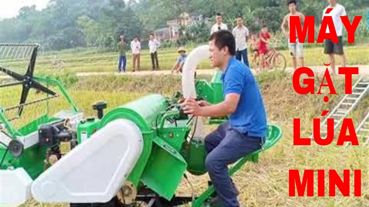 MÁY GẶT LÚA MINI ĐẾN VỚI BÀ CON SƠN DƯƠNG TỈNH TUYÊN QUANG