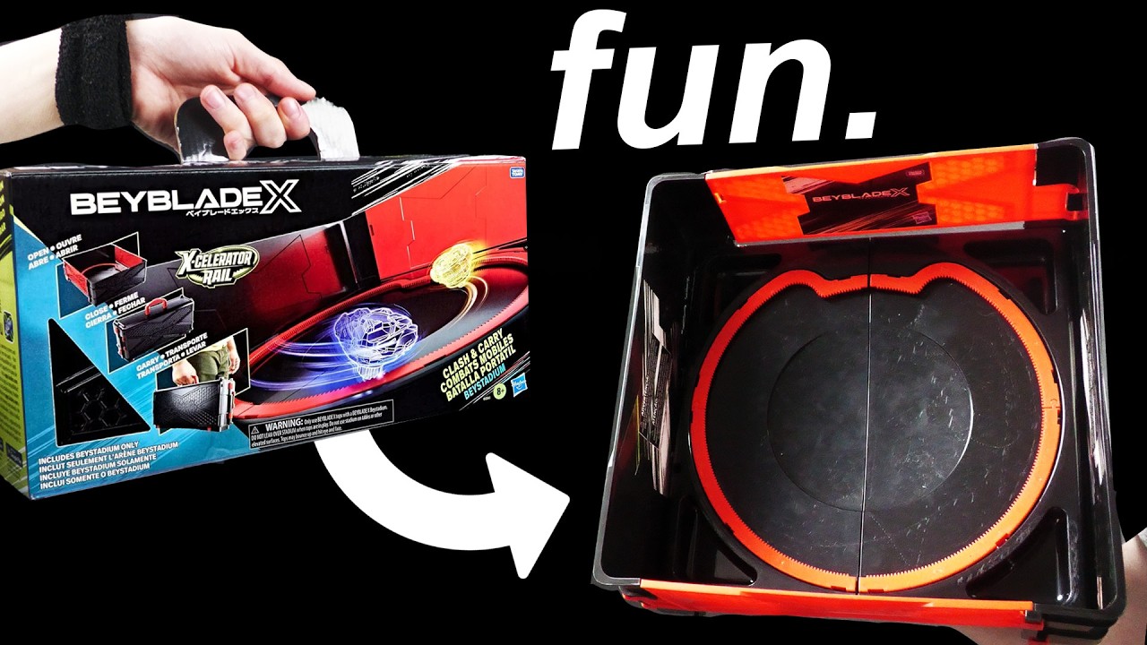 I Got HASBRO's NEW BEYBLADE X Beystadium And It's...
