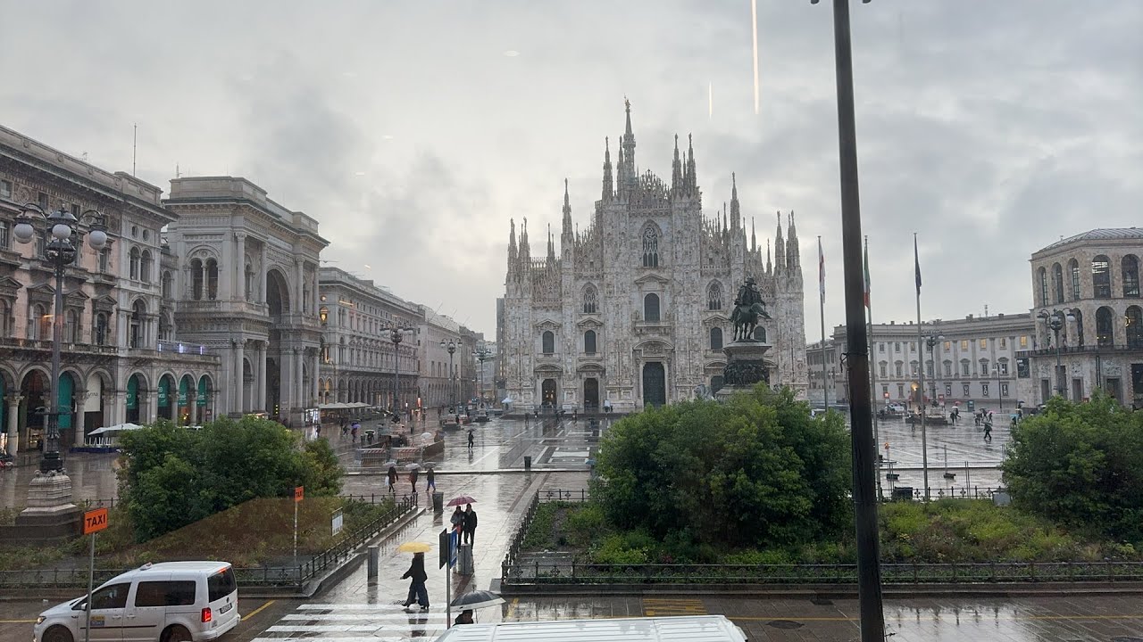 Milan LIVE TODAY ! October 10.2024 Rainy Days ☔️