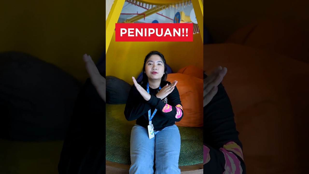 Waspada penipuan ya semuanya! Jangan asal angkat tlp/bales chat yaaa☺️ #shorts #safetytips