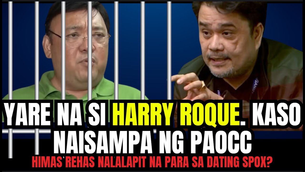 KASO NI HARRY ROQUE NAISAMPA NA NG PAOCC