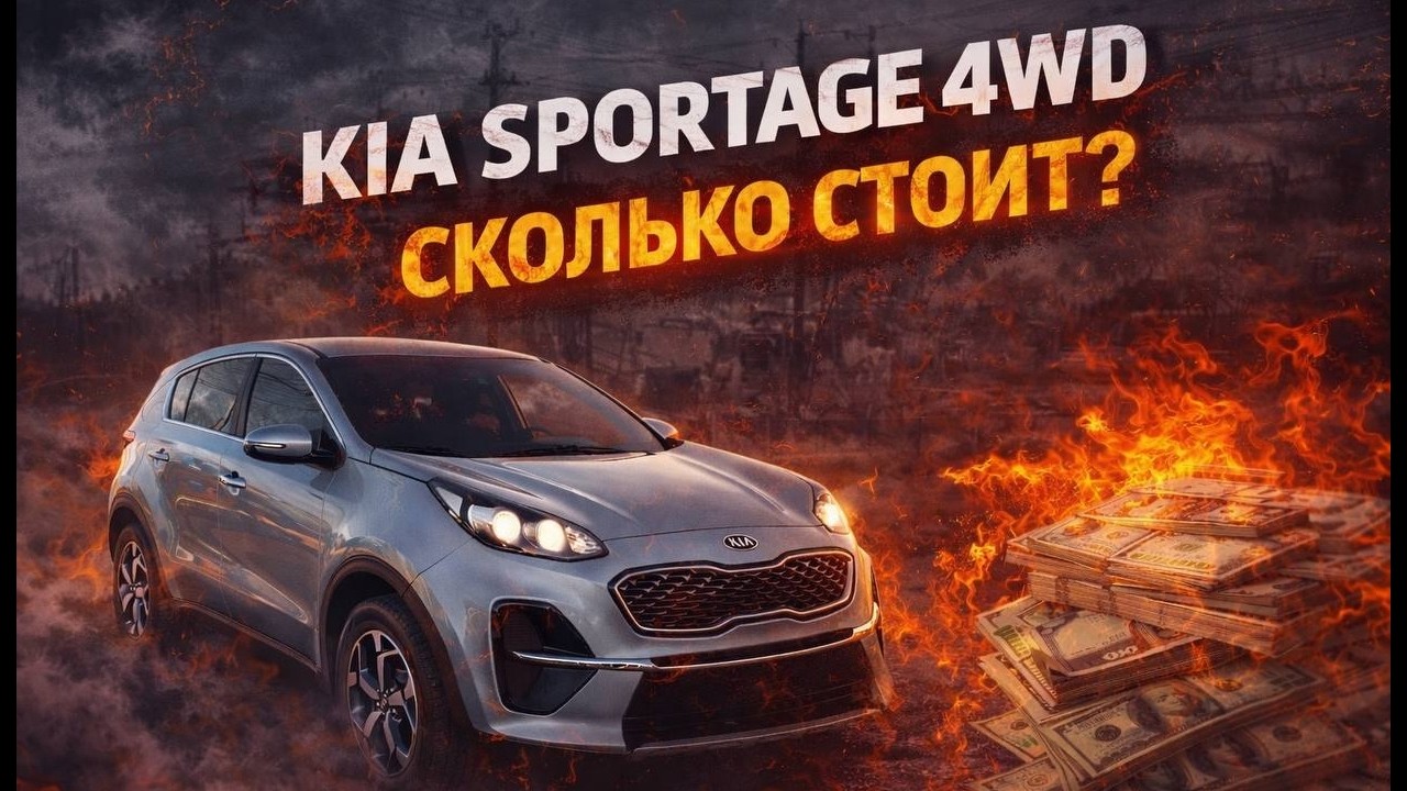 Sportage 4WD из Кореи. Смотрим для клиента и забираем
