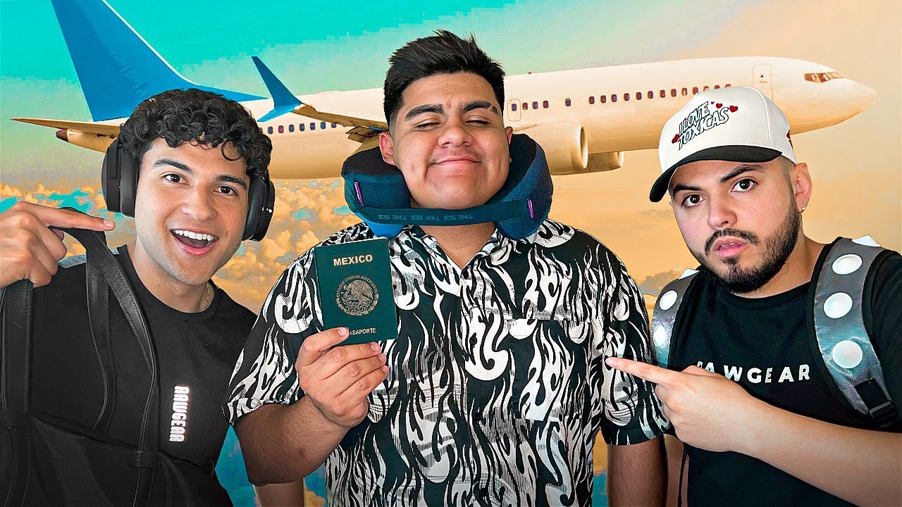 Felipe's First Time FLYING ON A PLANE! (Almost Deported)