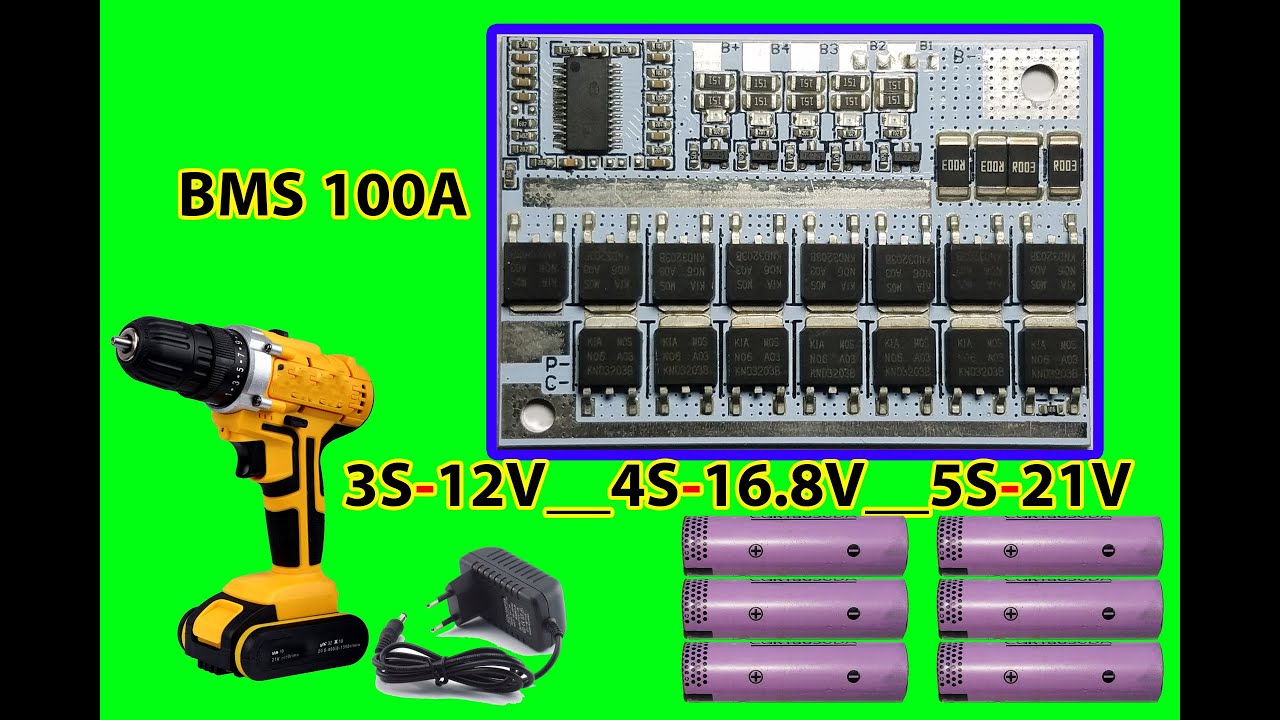 La Puissance du BMS : Guide Pratique pour les 3S, 4S, 5S 100A