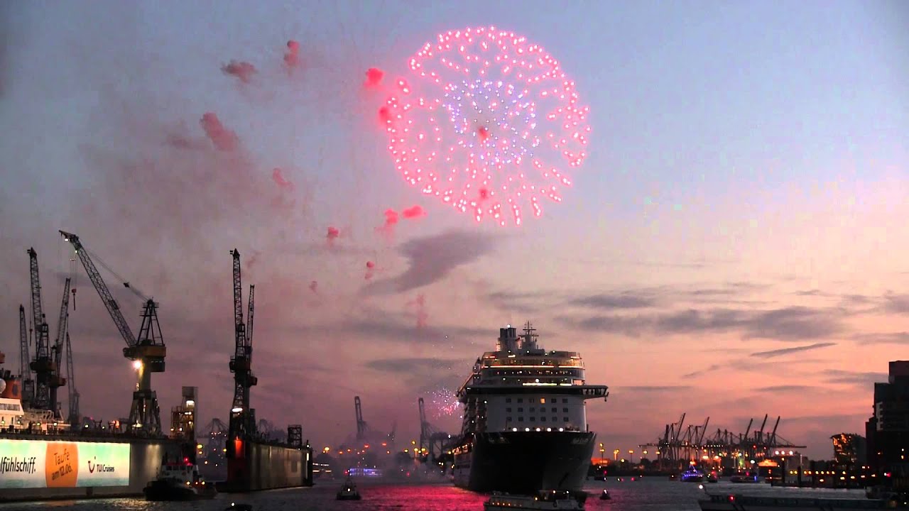 Mein Schiff 3 - das Feuerwerk zur Taufe in HD