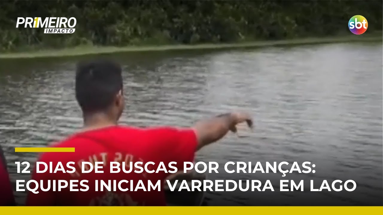 Mergulhadores entram em lago para tentar encontrar irm&atilde;os desaparecidos no MA | #PrimeiroImpacto