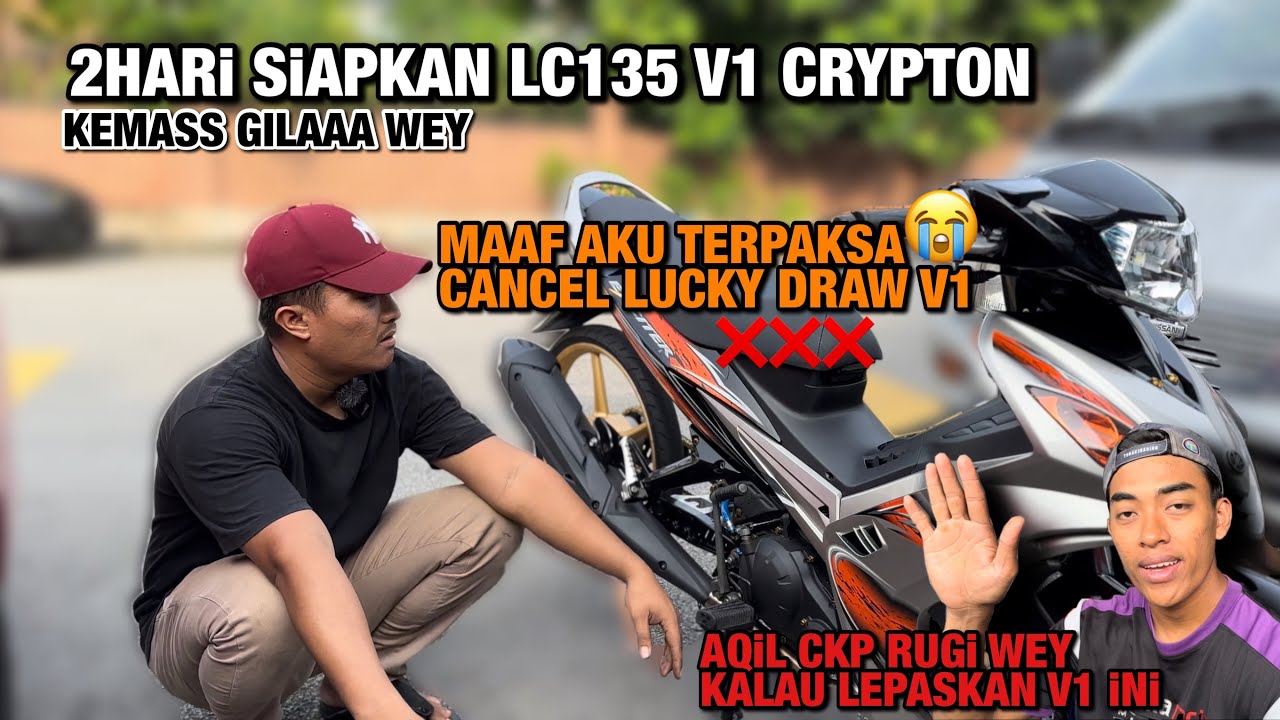 2 HARi SiAPKAN LC V1 Crypton | ❌JADi BUAT LUCKYDRAW 😭