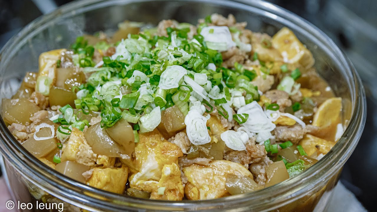 溫故知新｜多國語言CC字幕｜榨菜肉碎煮豆腐｜Boiled tofu with mustard and minced meat｜からしと豚ひき肉の豆腐煮｜다진 겨자, 다진 돼지고기 삶은 두부