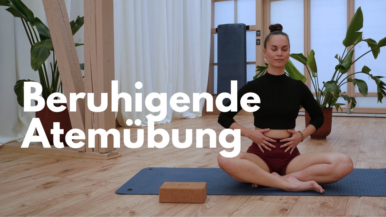 9 Min Atemmeditation | Bauch-Zwerchfell-Atmung gegen Stress | Entspannende Atemübung
