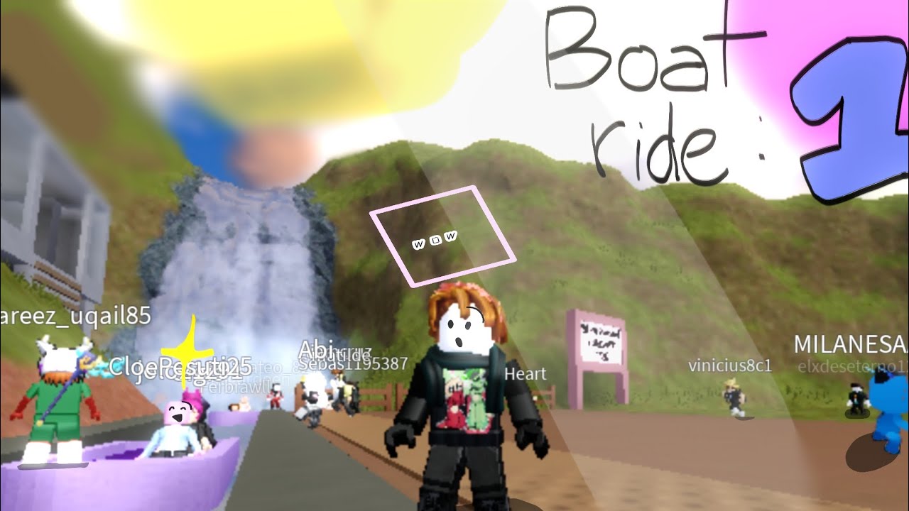 Trying boat ride :1