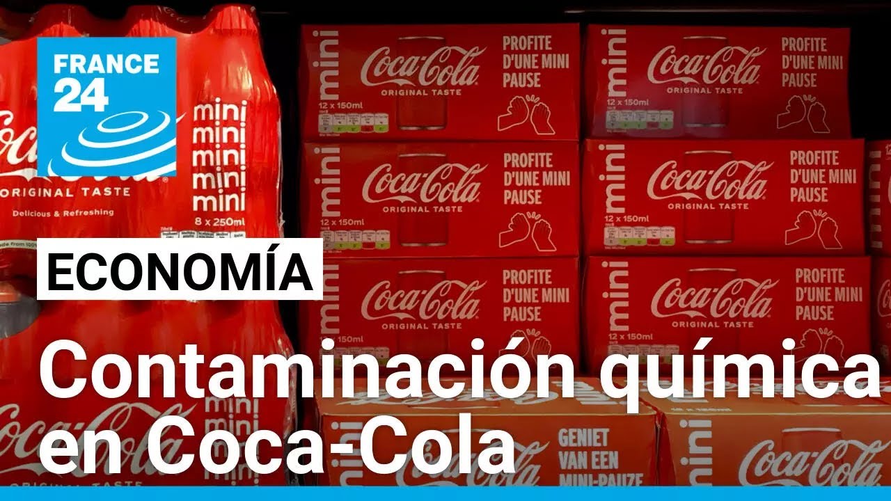 Coca-Cola detecta contaminación en su producción y retira bebidas en mercados europeos