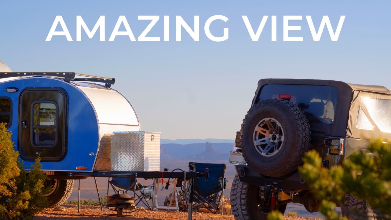 Dispersed Campsite Overlooking Monument Valley