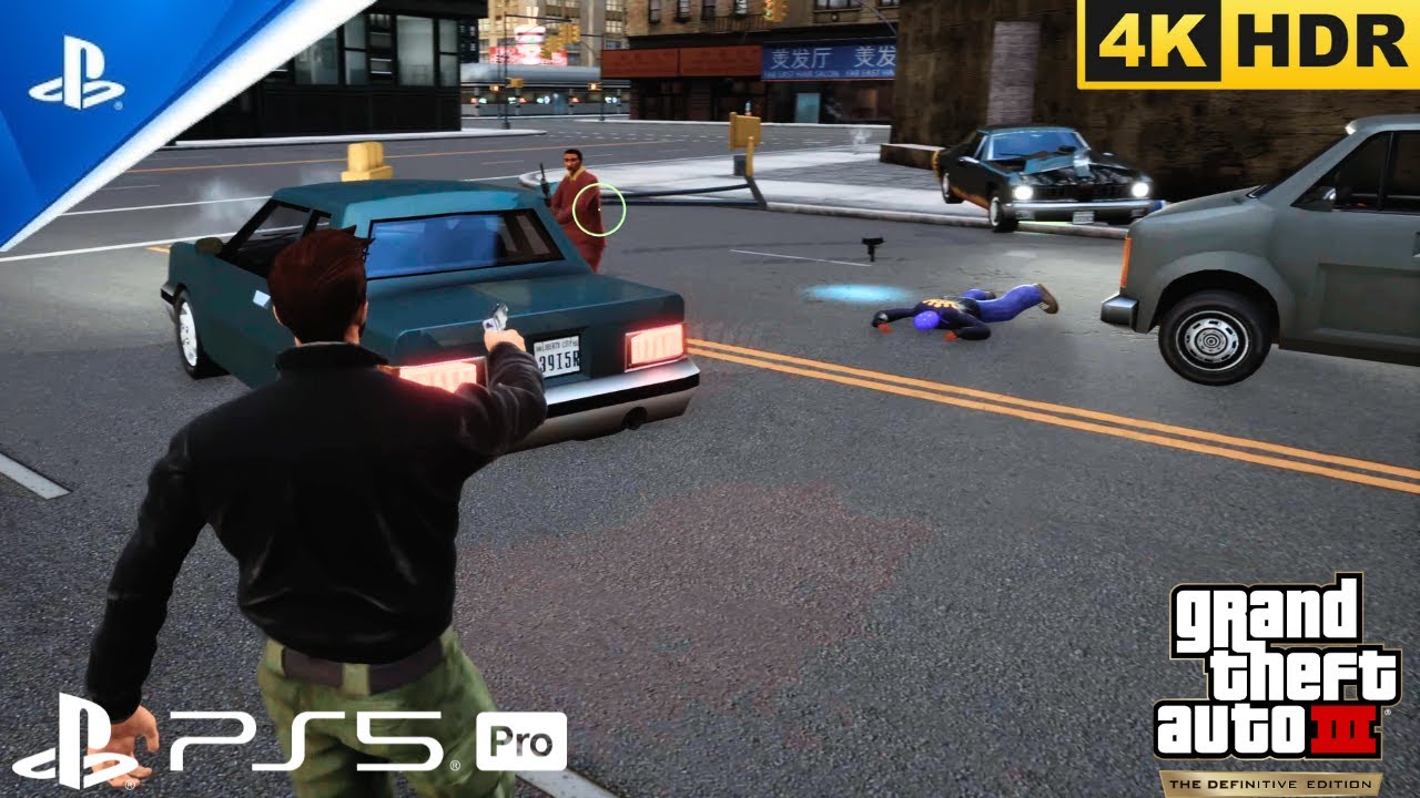 (PS5 Pro) | GTA 3 Definitive Edition | 4. Pump-Action Pimp | [4KHDR]  Gameplay