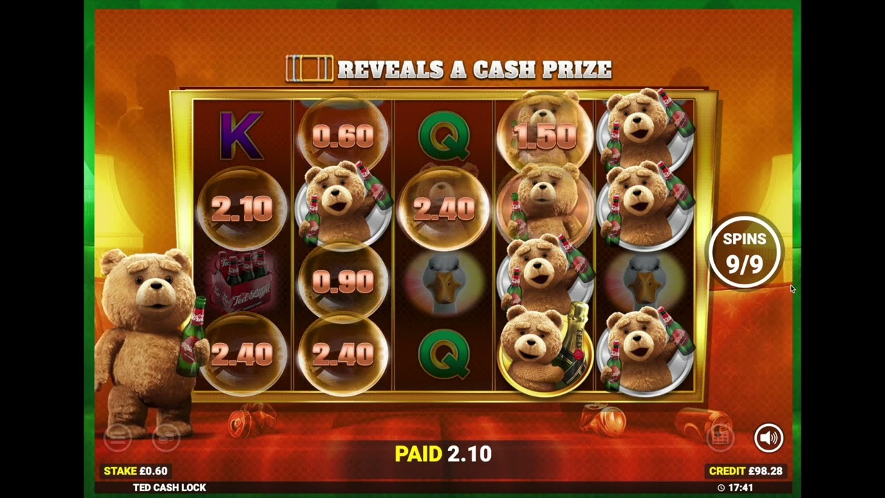 Ted Cash Lock   Free spins bonus - Big win (new slot game) #ted #newslot #bigwin #casino