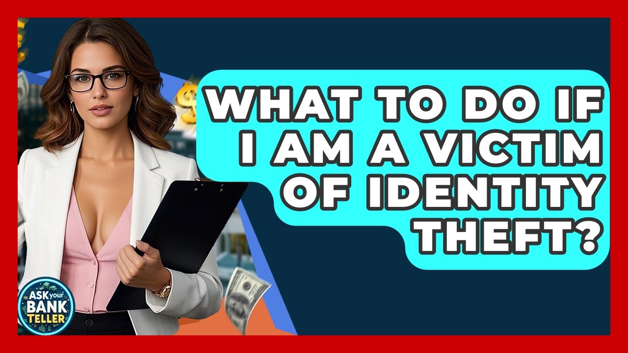 What To Do If I Am A Victim Of Identity Theft? - Ask Your Bank Teller