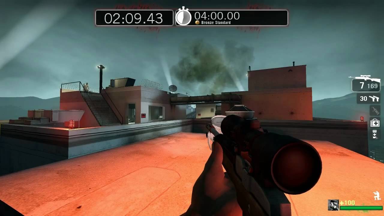 Left 4 Dead - Survival Glitching - Rooftop (No Mercy 5)