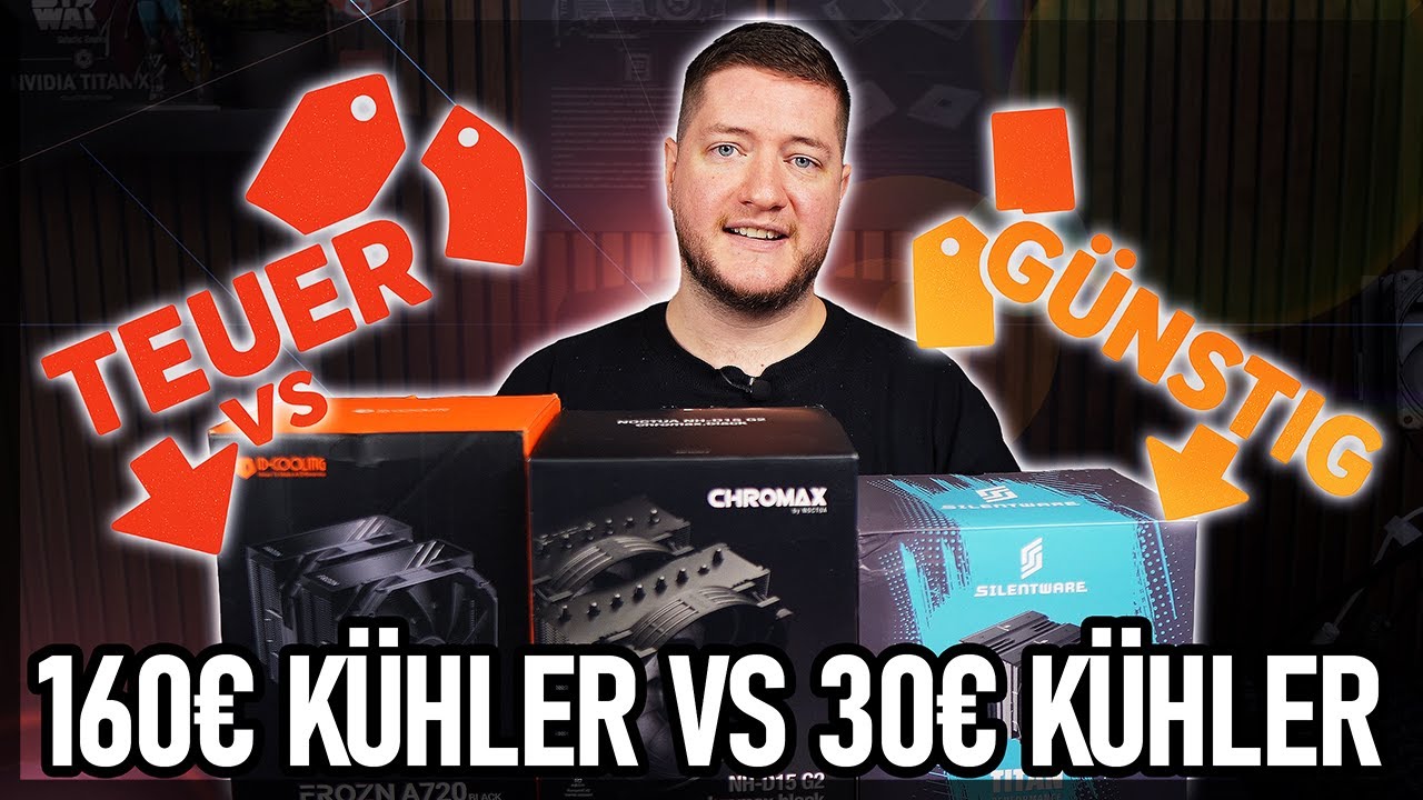 Dieser LUFTKÜHLER kostet 160€ EURO?! Kann sich DAS WIRKLICH LOHNEN? 160€ vs. 60€ vs. 30€ Luftkühler!