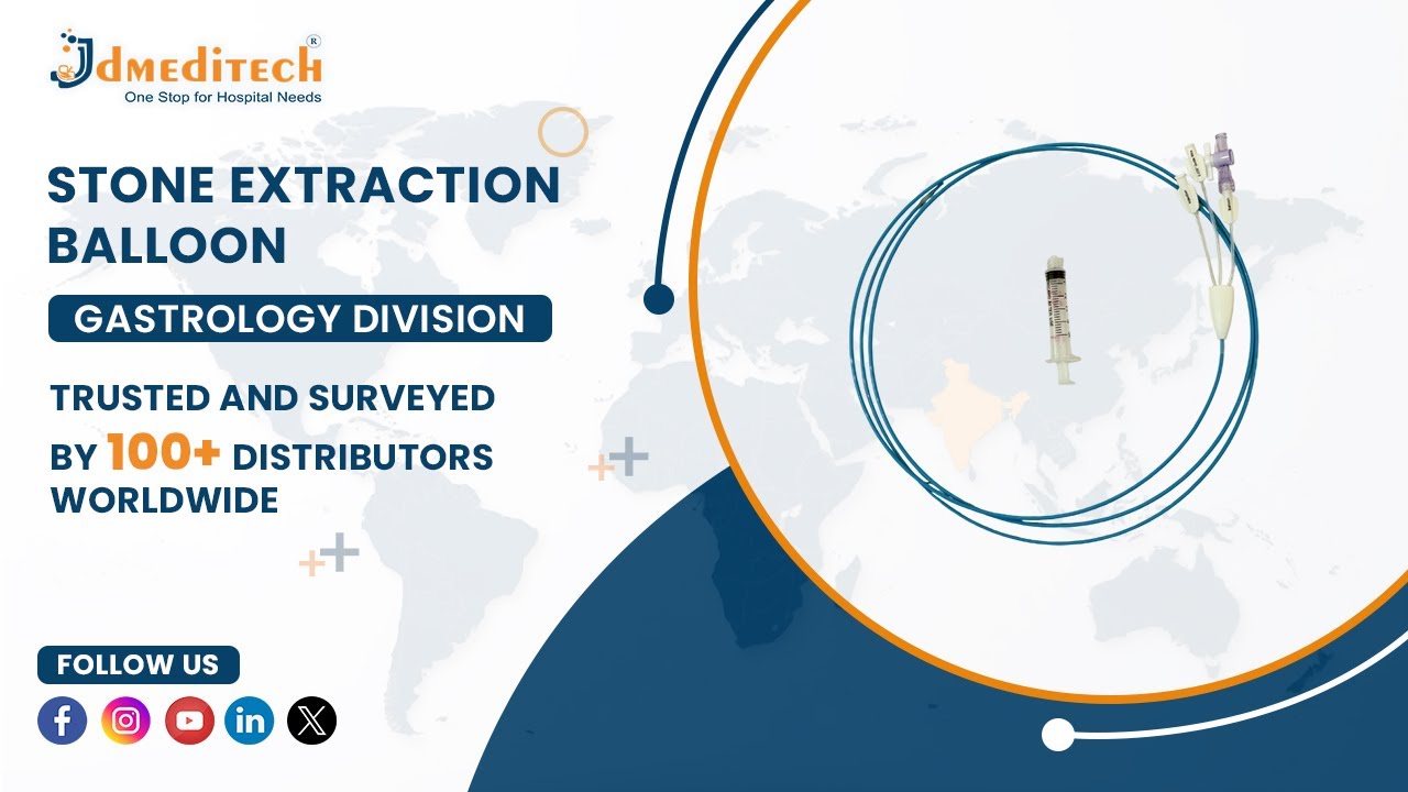 Stone Extraction Balloon | Manufactured & Exported JDmeditech