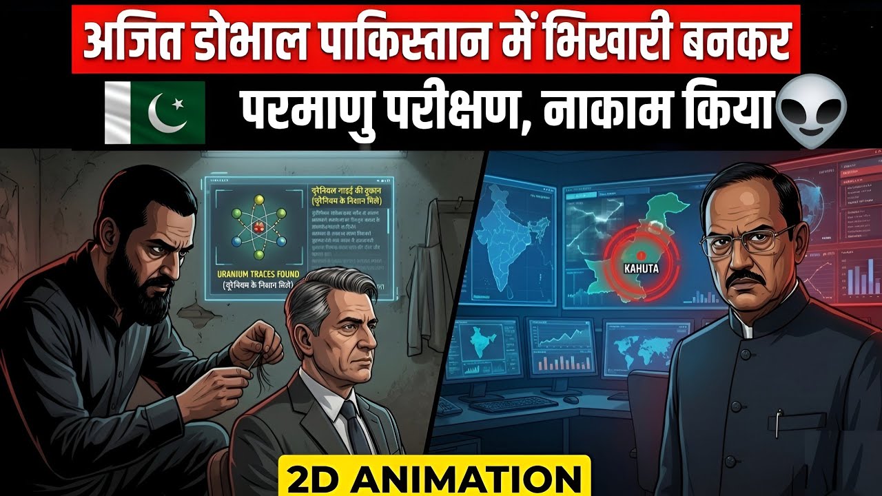 Ajit Doval&rsquo;s Secret Mission in Pakistan | The Kahuta Nuclear Spy Story