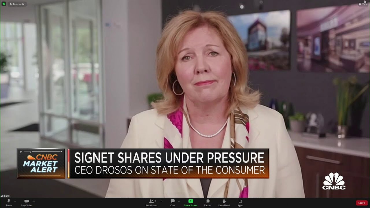 Signet Jewelers CEO Gina Drosos: Seeing a lot of pressure on consumer spending