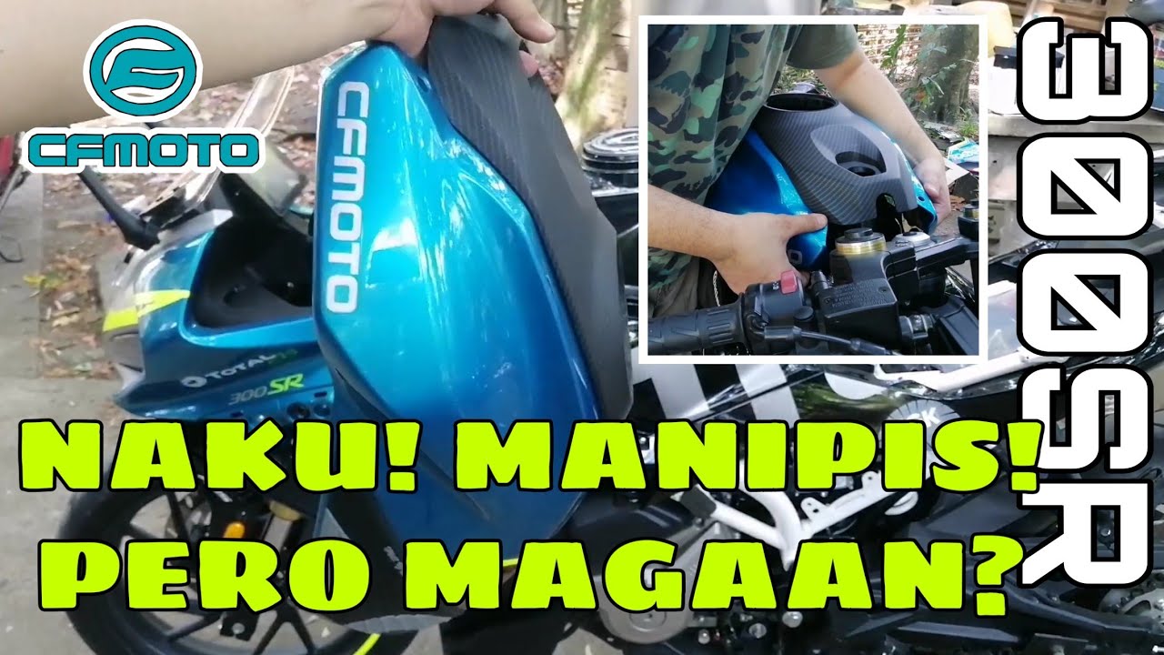 How to remove CFmoto 300SR Tank Cover | Step by step | CudzPH