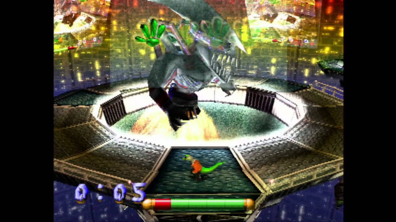 Gex 3: Deep Cover Gecko 100% - Channel Z (Final Battle) + Bonus End Credits!