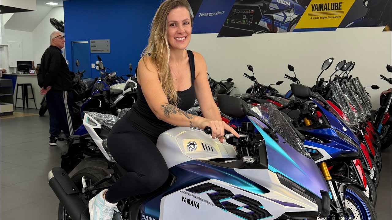 DEI UMA MOTO NOVA PRA MINHA NAMORADA | FIZ UMA SURPRESA PRA ELA 😍🥰