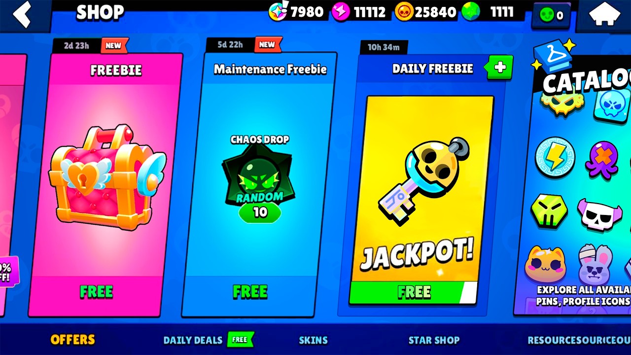 THAAANKS!!!🎁 LOVE BOX FREE GIFTS - Brawl Stars