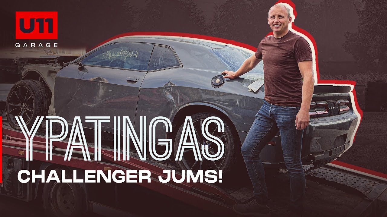 YPATINGAS CHALLENGER JUMS! #u11garage