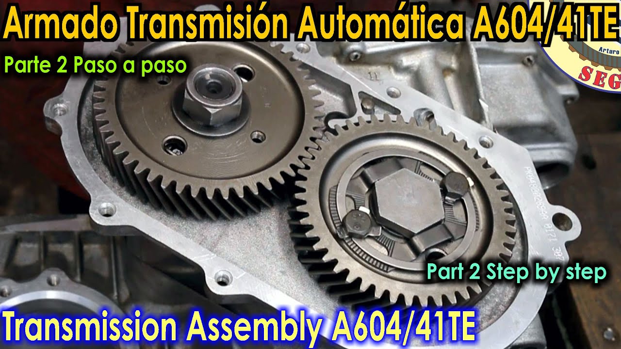 Armado transmision A604 / 41TE - Parte 2