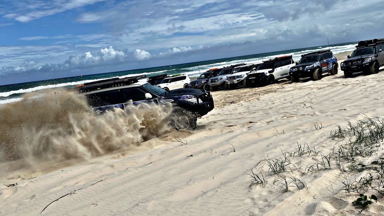 David DASH VLOG #15 - Eli Creek and SUPERCHARGED Y62 Beach Drags