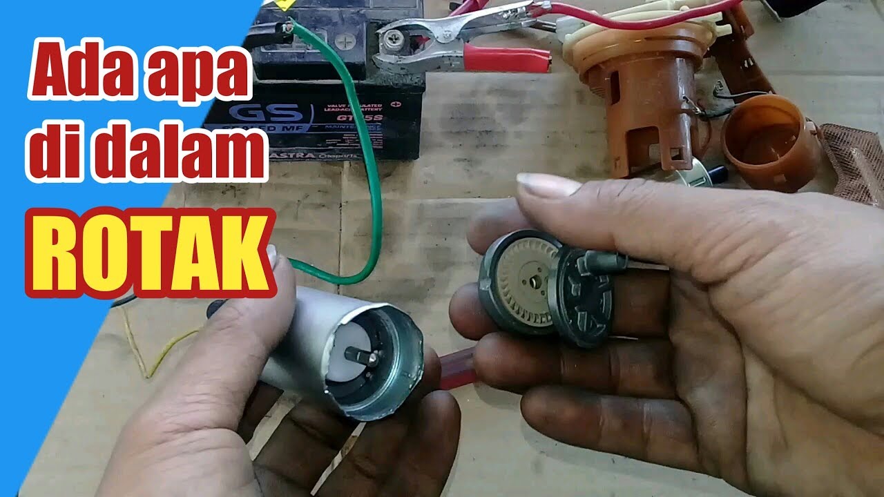 Bongkar isi rotak honda beat fi | Cara kerja rotak