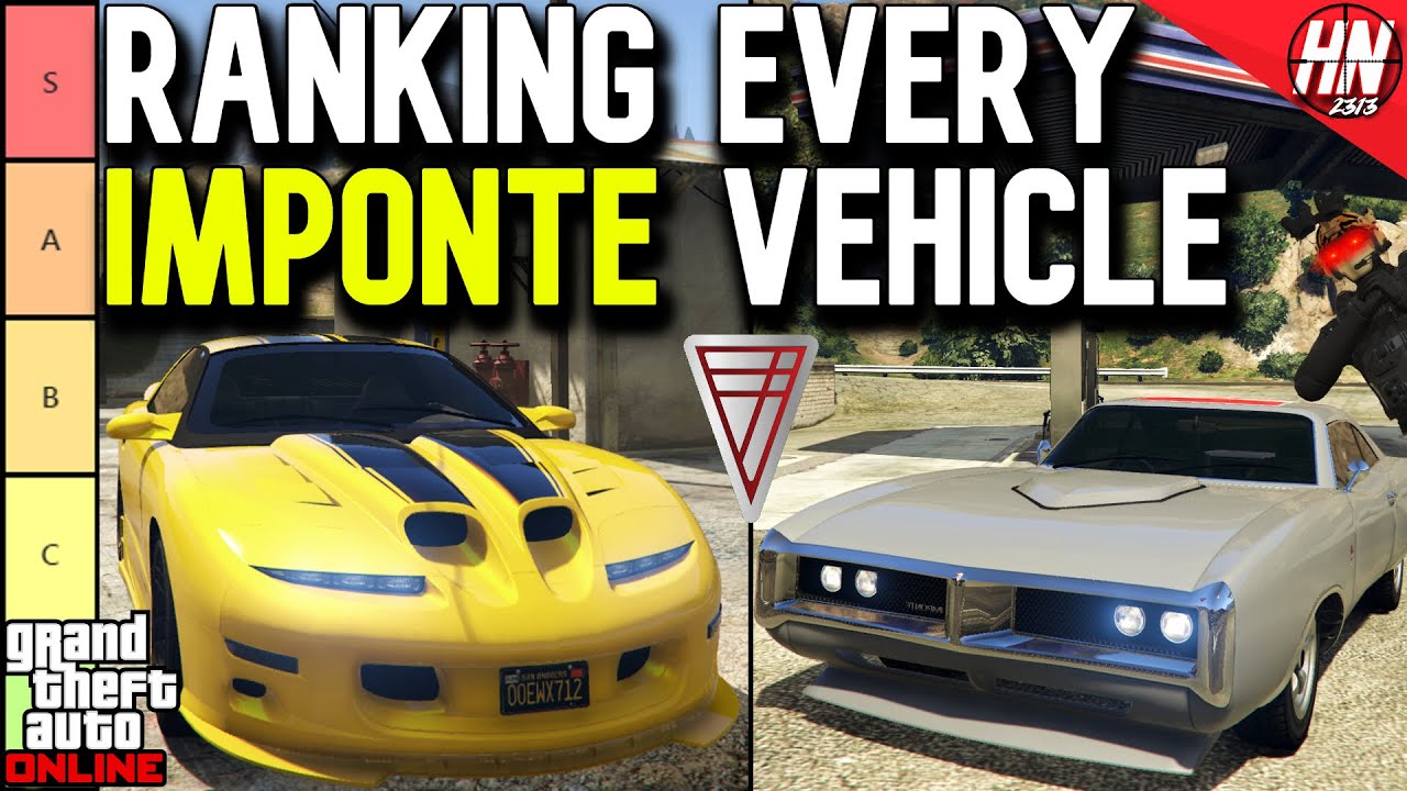 The ULTIMATE Imponte Vehicle Tier List In GTA Online