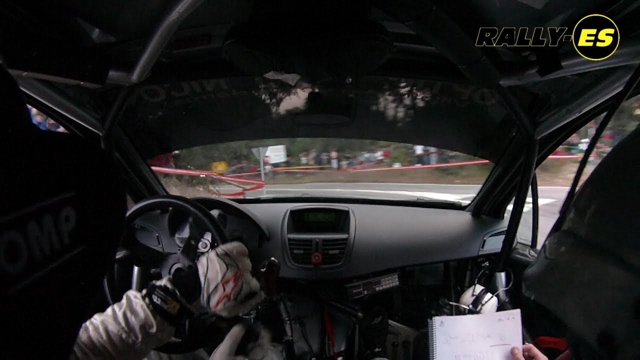 ONBOARD TRASSIERRA | D.Perez-A.Chamorro Peugeot 207 S2000 | Sierra Morena 2011| NO LA LIES AQUI EH!!