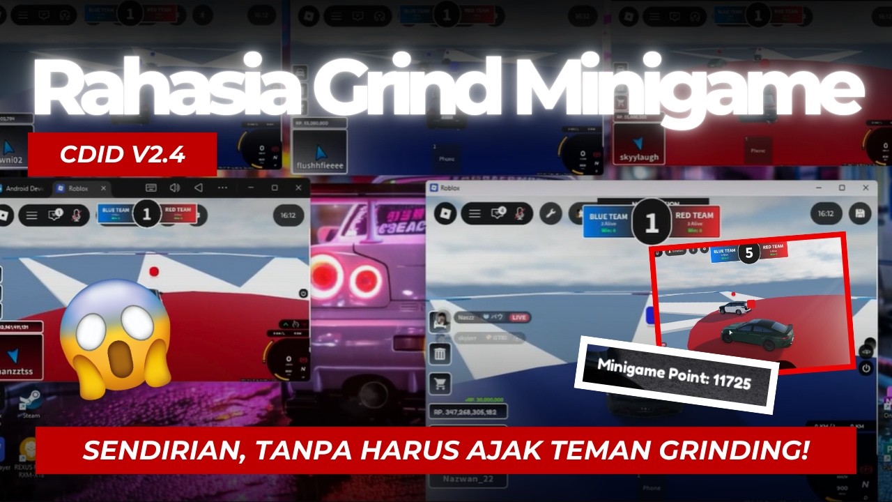 Cara Grinding Minigame Point Sendirian, Tanpa Drama - CDID 2.4