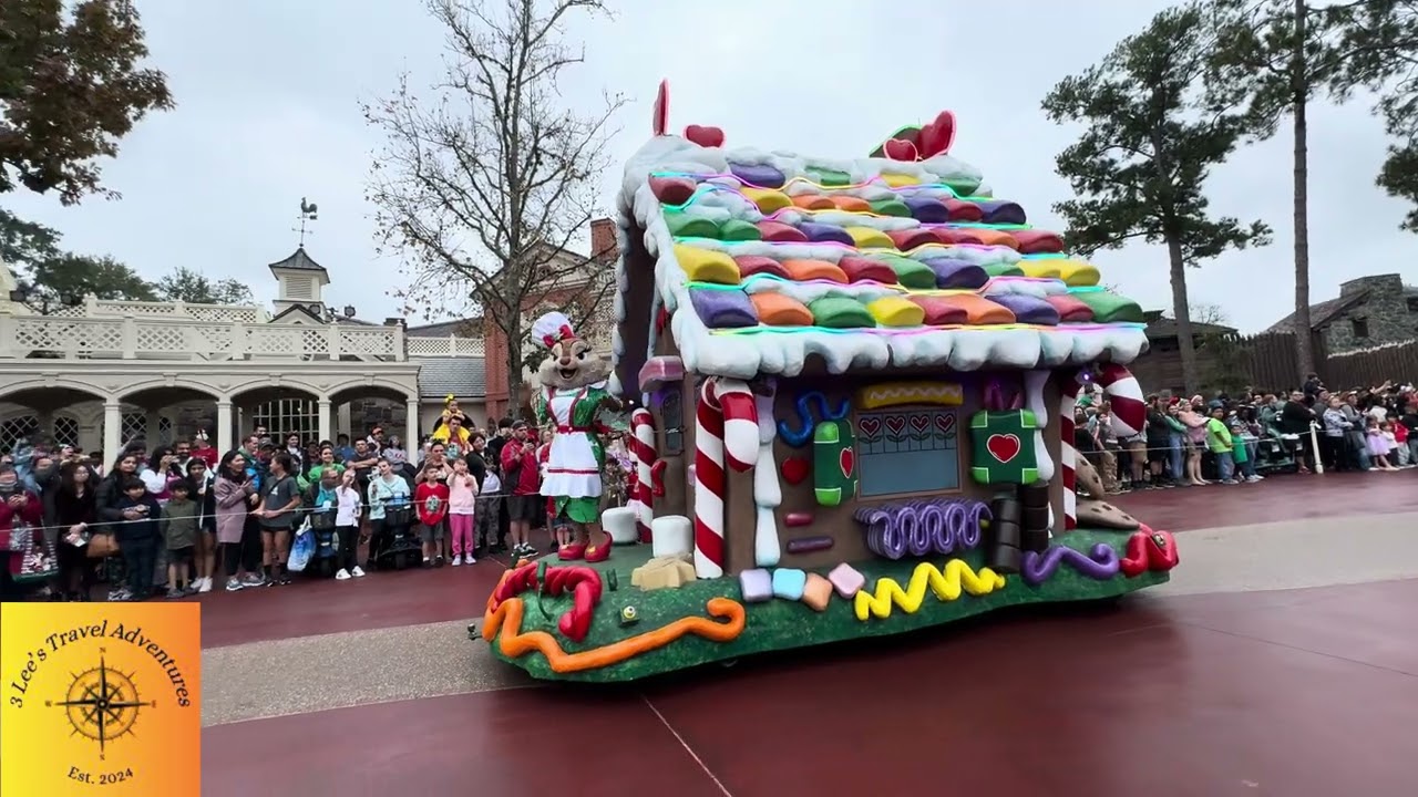 Magic Kingdom Christmas Day Mickey’s Once Upon a Christmas Time Parade 2023
