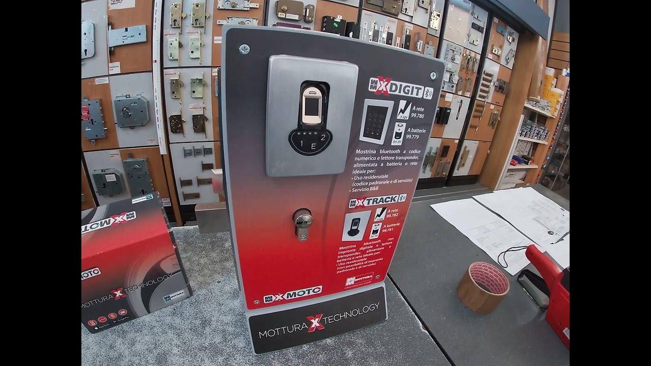 Nuovo cilindro motorizzato con tecnologia Bluetooth Mottura