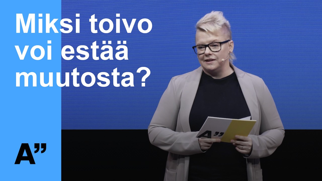 Optimismin vaarat teknologisessa toivossa – Johanna Ahola-Launonen – Aalto Ahaa