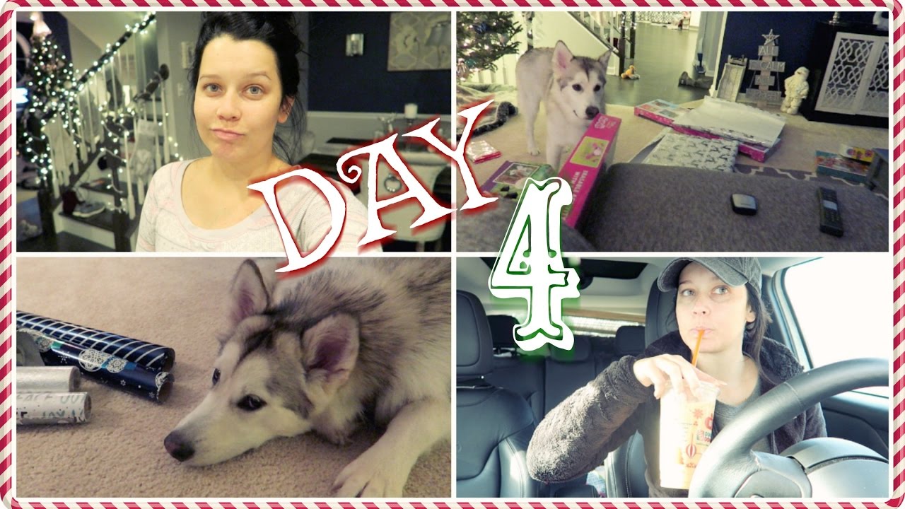 Wrapping gifts, Sushi & Xmas Movies | VLOGCEMBER Day 4, 2016🎄