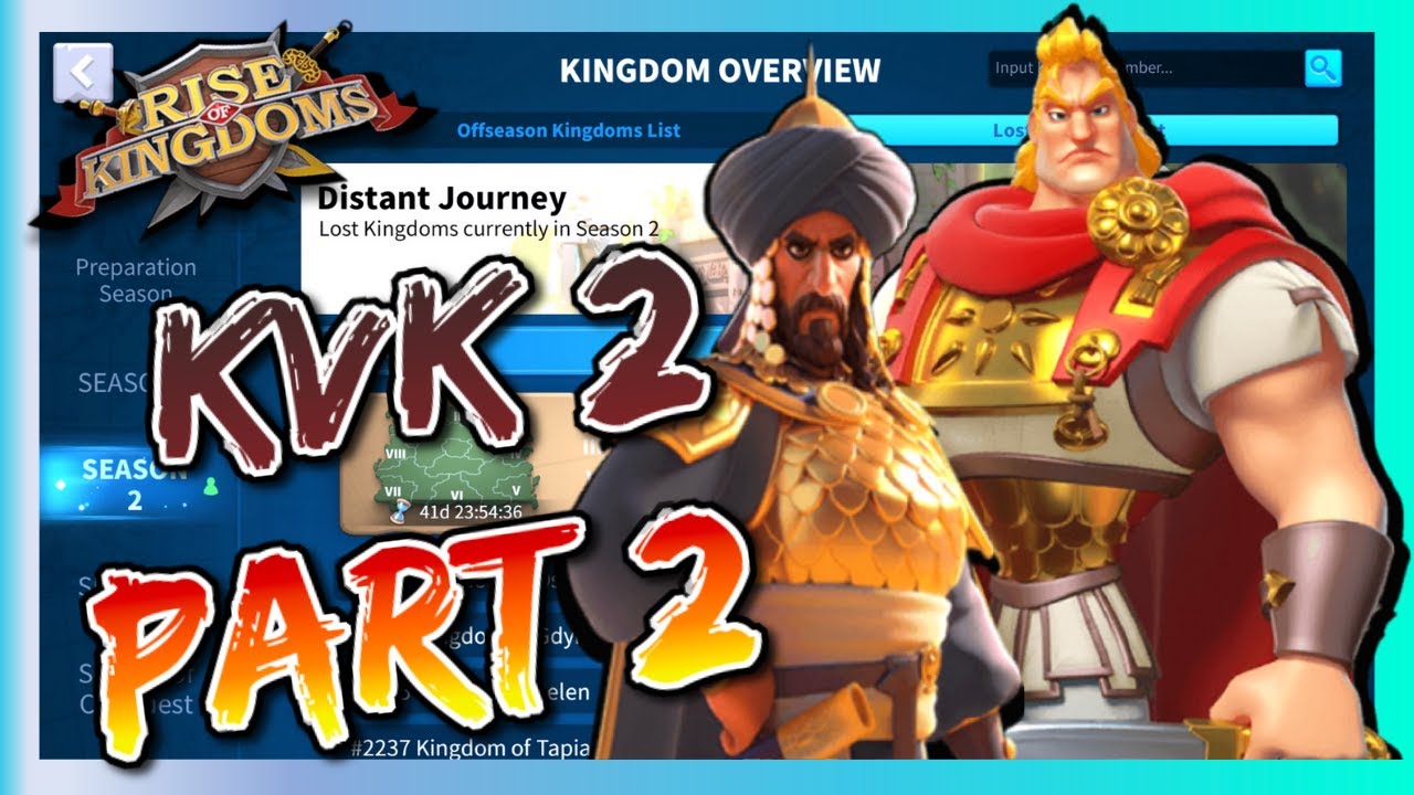 KVK2：Pass5 Fight - We Got Surrounded 🔥 EP2 🔥 1 vs 2  Kingdom 2236 vs 2237+ 2247 - Rise of Kingdoms