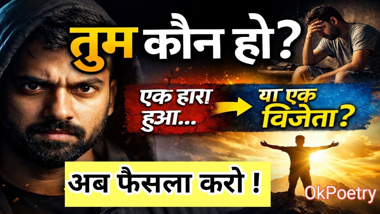 अब फैसला करो — तुम कौन हो? 🔥 Powerful Motivation | Hindi Motivational Speech