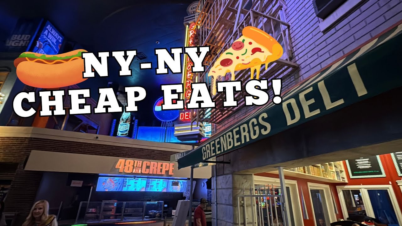 What's To Eat At The Village Street Eateries & Food Court Inside NY NY Hotel & Casino Las Vegas?
