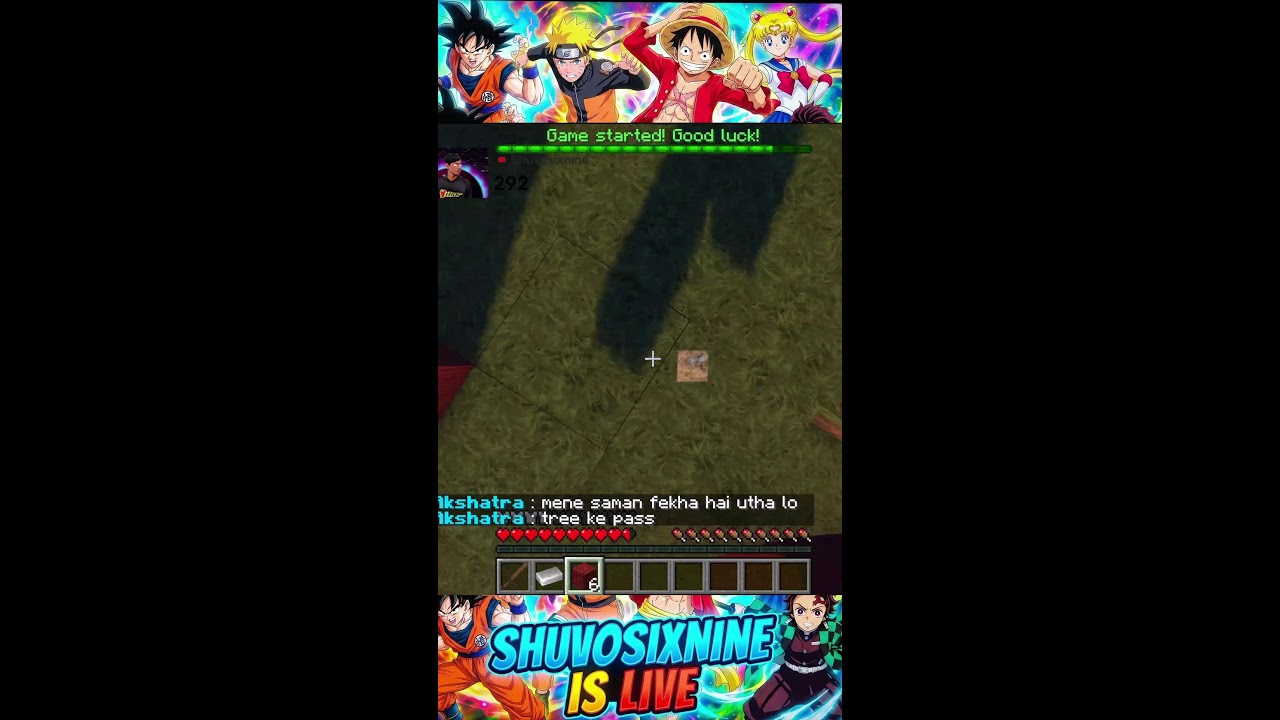 Can we hit 300 subs today? #shuvosixnine #minecraft  #shortstream